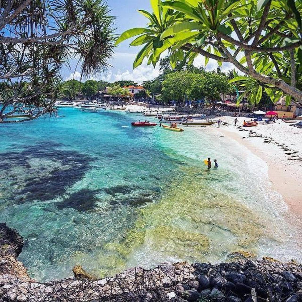 Ocean Hostel Ceningan Island Exterior photo